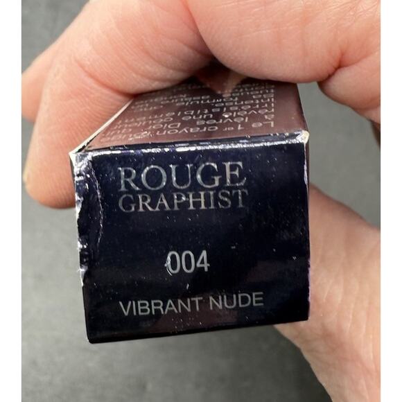 Dior Rouge Graphist lipstick pencil in the shade 004 Vibrant Nude With Box - Picture 3 of 10